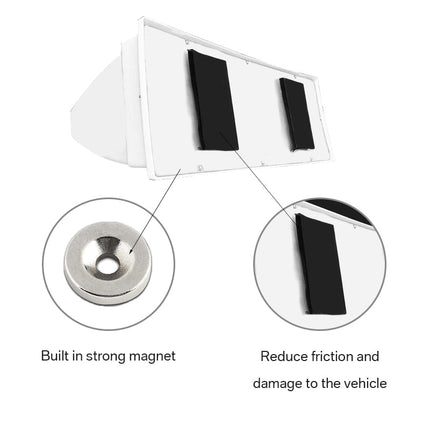 Car Roof Advertising Sign High Visibility Magnetic Cones Car Top Hat