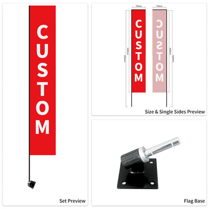 Car Dealership Used Car Advertising Flag