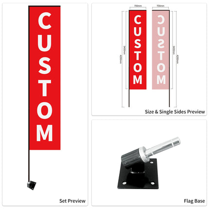 Car Dealership Used Car Advertising Flag