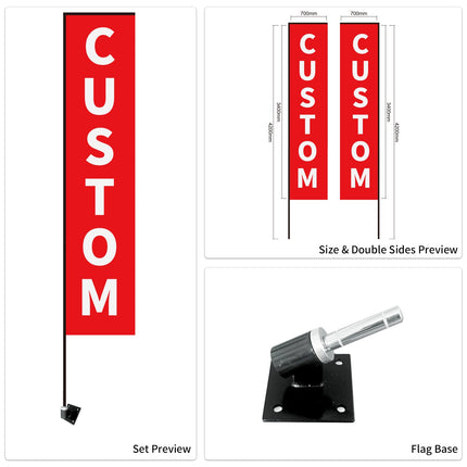 Car Dealership Used Car Advertising Flag