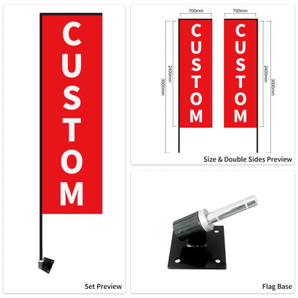 Car Dealership Used Car Advertising Flag