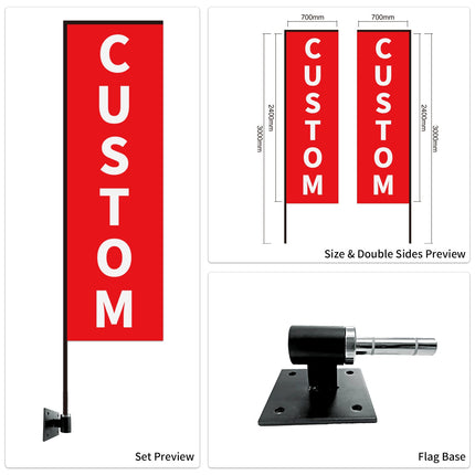 Car Dealership Used Car Advertising Flag