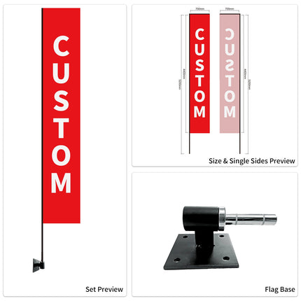 Car Dealership Used Car Advertising Flag