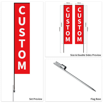 Car Dealership Used Car Advertising Flag