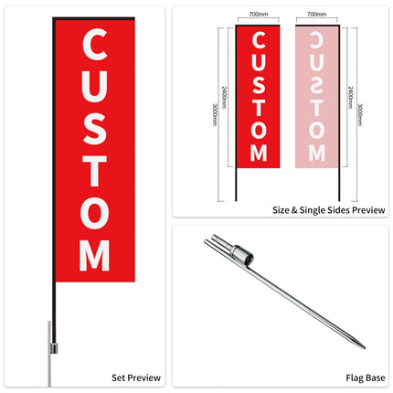 Car Dealership Used Car Advertising Flag