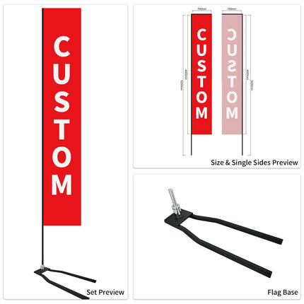 Car Dealership Used Car Advertising Flag