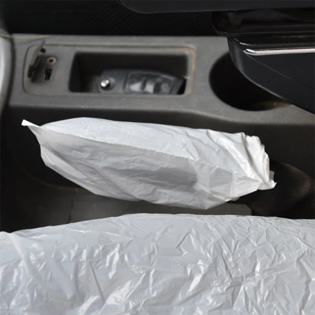 Disposable Handbrake Lever Cover For Car Repair Shop