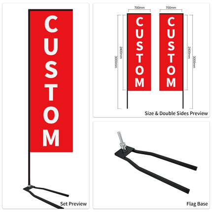 Car Dealership Used Car Advertising Flag