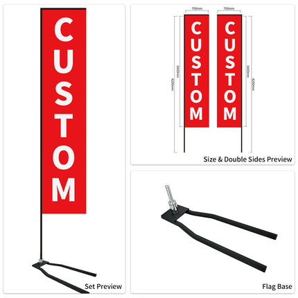 Car Dealership Used Car Advertising Flag