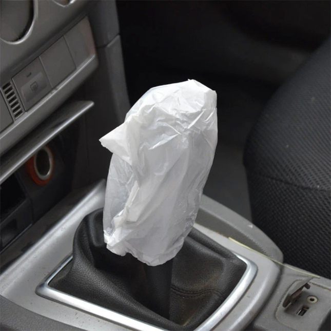 Disposable Plastic Film Gear Lever Cover