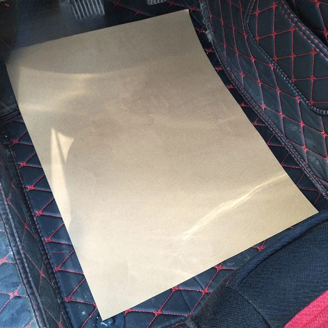 Custom Foot Mats Kraft Paper Disposable Car Floor Mats