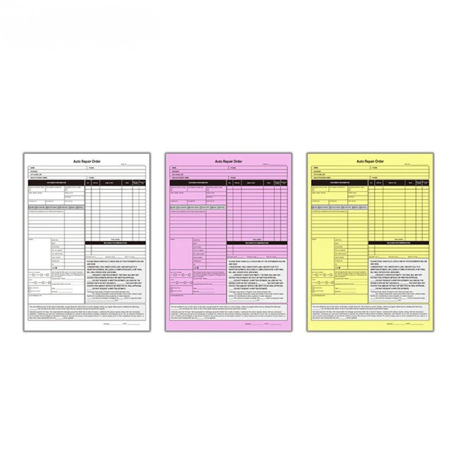 Wholesale Auto Repair Order Work Forms