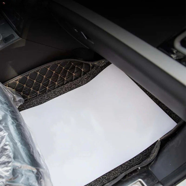 Wholesales Disposable White Kraft Paper Floor Mats For Cars