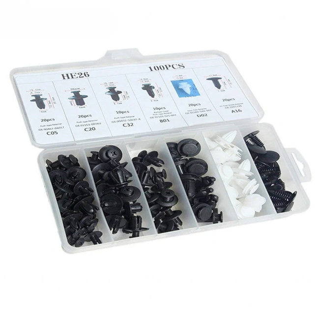 Automotive Body Rivets Plastic Screws For Car Bumper