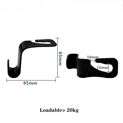 Universal Back Hanger Car Seat Headrest Hook