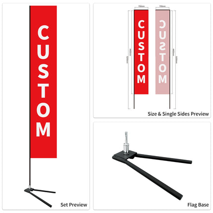 Car Dealership Used Car Advertising Flag