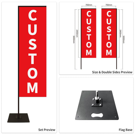 Car Dealership Used Car Advertising Flag