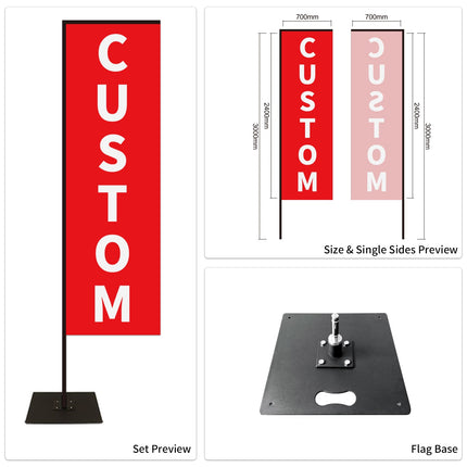 Car Dealership Used Car Advertising Flag