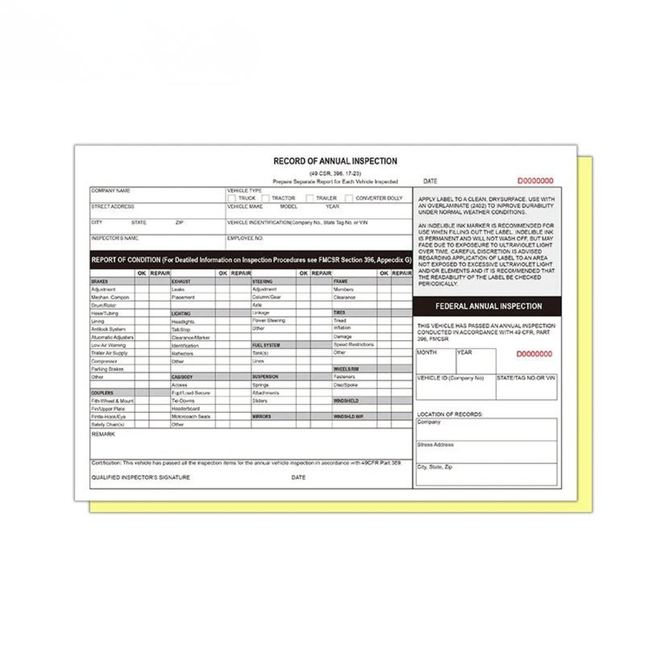 Wholesale Custom Car Dealer Repair Work Orders