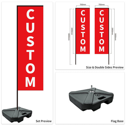 Car Dealership Used Car Advertising Flag