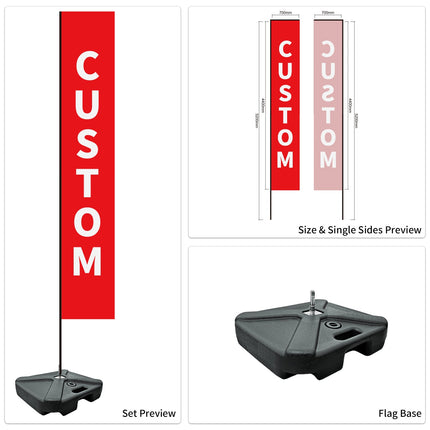 Car Dealership Used Car Advertising Flag