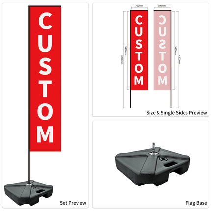 Car Dealership Used Car Advertising Flag