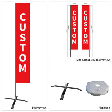 Car Dealership Used Car Advertising Flag