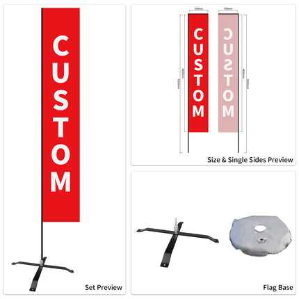 Car Dealership Used Car Advertising Flag