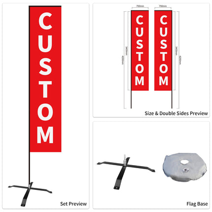 Car Dealership Used Car Advertising Flag