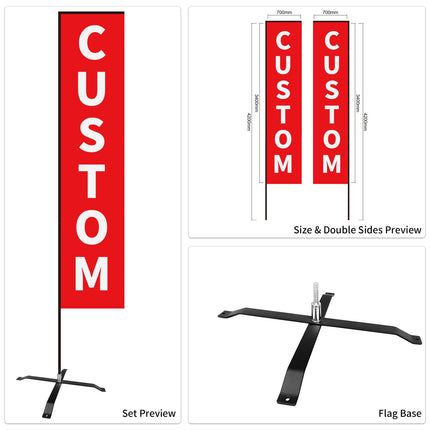 Car Dealership Used Car Advertising Flag