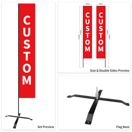 Car Dealership Used Car Advertising Flag