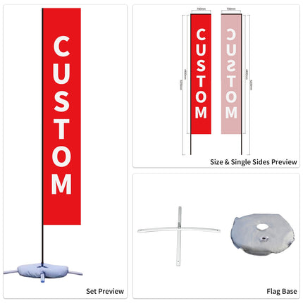 Car Dealership Used Car Advertising Flag