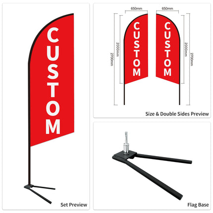 Car Dealer Sale Feather Flag