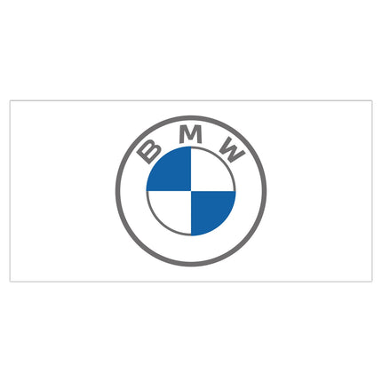 BMW Car Dealer Banner Horizontal Flag
