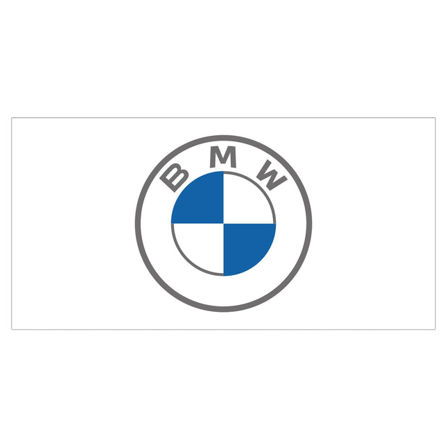 BMW Car Dealer Banner Horizontal Flag