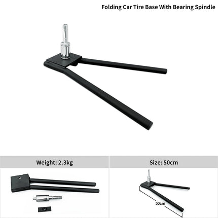 Folding Cartire Base With Bearing Spindle