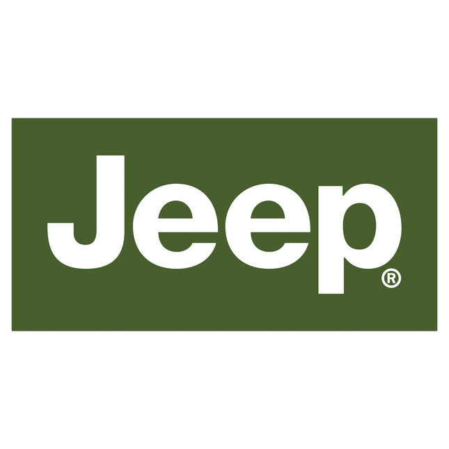 Jeep Car Dealer Banner Horizontal Flag