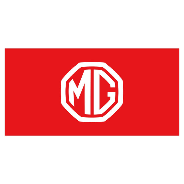 MG Car Dealer Banner Horizontal Flag