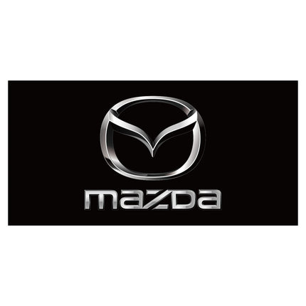 Mazda Car Dealer Banner Horizontal Flag