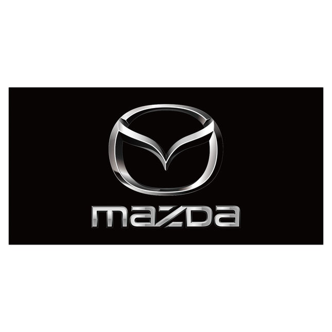 Mazda Car Dealer Banner Horizontal Flag