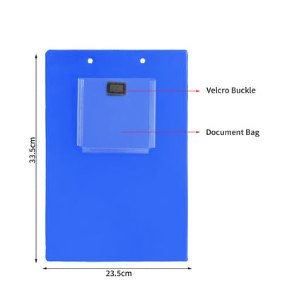 Auto Dealer Metal Order Clipboard With Key Bag