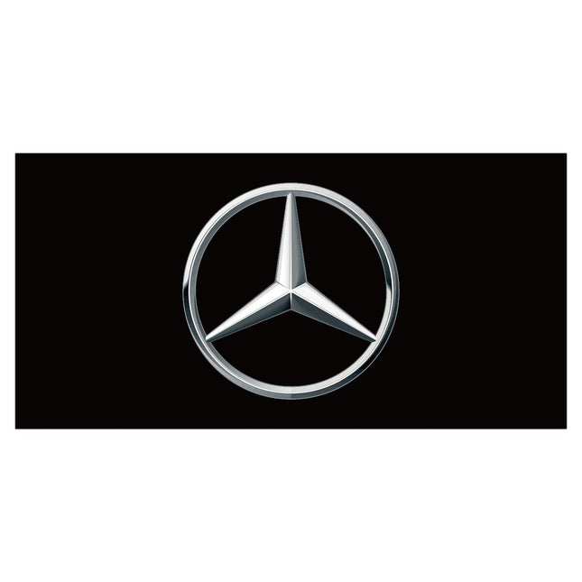Mercedes Benz Car Dealer Banner Horizontal Flag