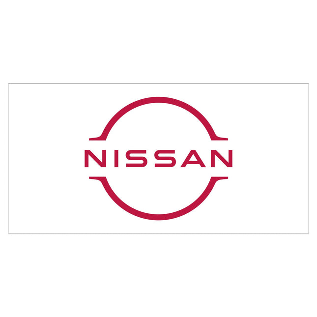 Nissan Car Dealer Banner Horizontal Flag