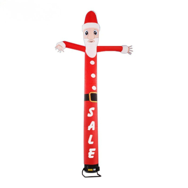 Custom Santa Car Dealership Sales Inflatable Air Dancer Man