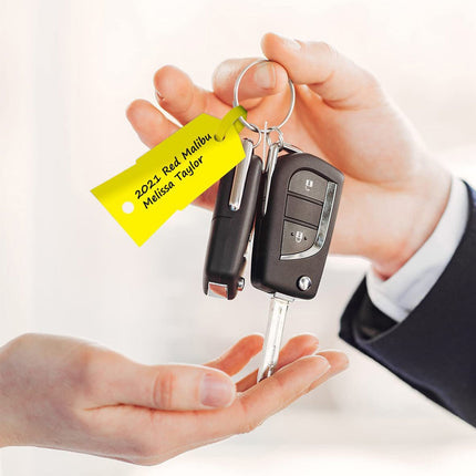 Blank Pvc Car Key Tag