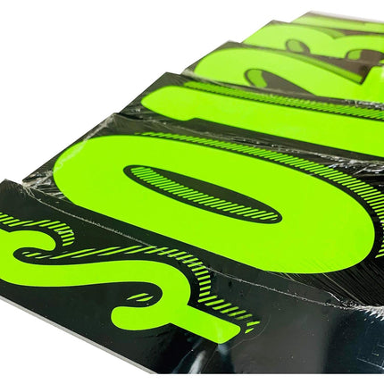 Chartreuse Vinyl Car Windshield Pricing Stickers Number Decals