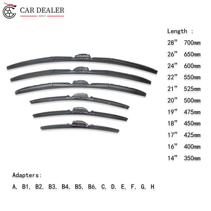 Universal Car Windshield Cleaning Wiper Blade