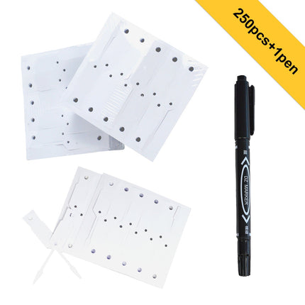 Disposable Plastic Key Tag